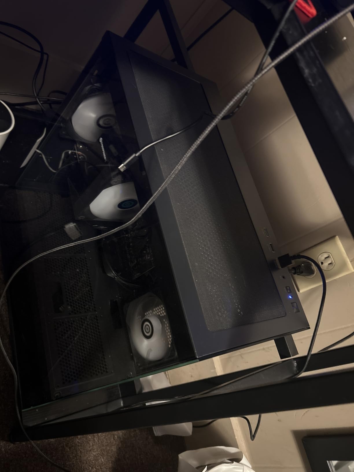 CyberPowerPC Gamer Master Gaming PC, AMD Ryzen 5 5500 3.6GHz, Radeon RX 6400 4GB, 16GB DDR4, 500GB PCIe Gen4 SSD, WiFi Ready & Windows 11 Home (GMA3100A) - Customer Photo 2