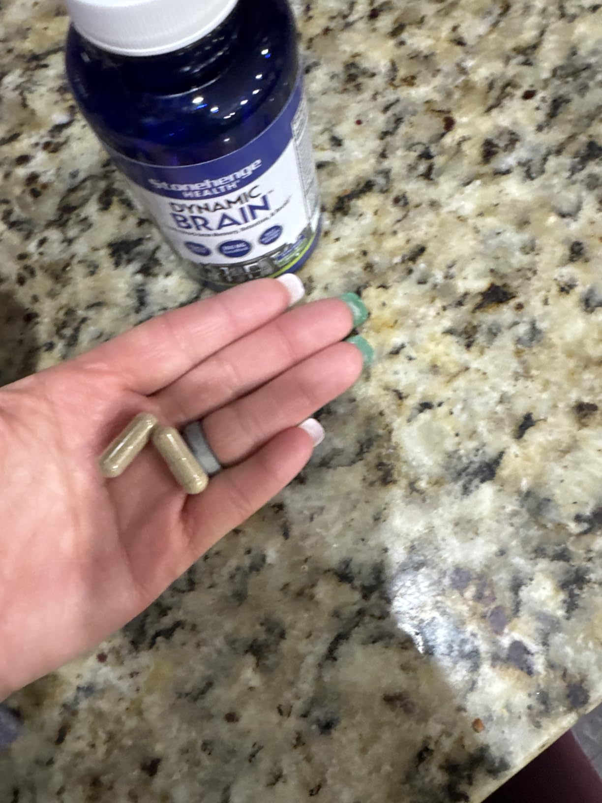 Stonehenge Health Dynamic Brain Supplement – New Formula with BacoMind for Memory Acquisition, Retention, & Recall with 40 Unique Nootropic: Choline, Phosphatidylserine, and Huperzine A - Customer Photo 2