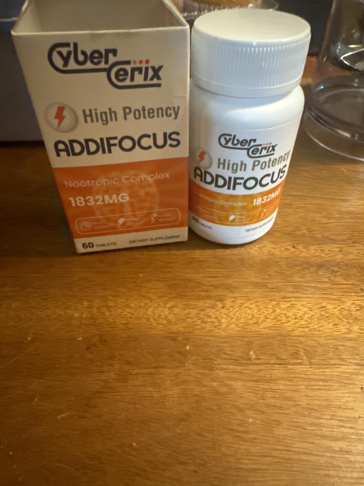 17-in-1 Brain Supplement for Memory and Focus - Nootropic Brain Supplement for Concentration, Clarity, Energy & Focus - Natural Caffeine Blend with Vitamins, Amino Acids & Herbal Extracts - 60 Tablets - Customer Photo 1