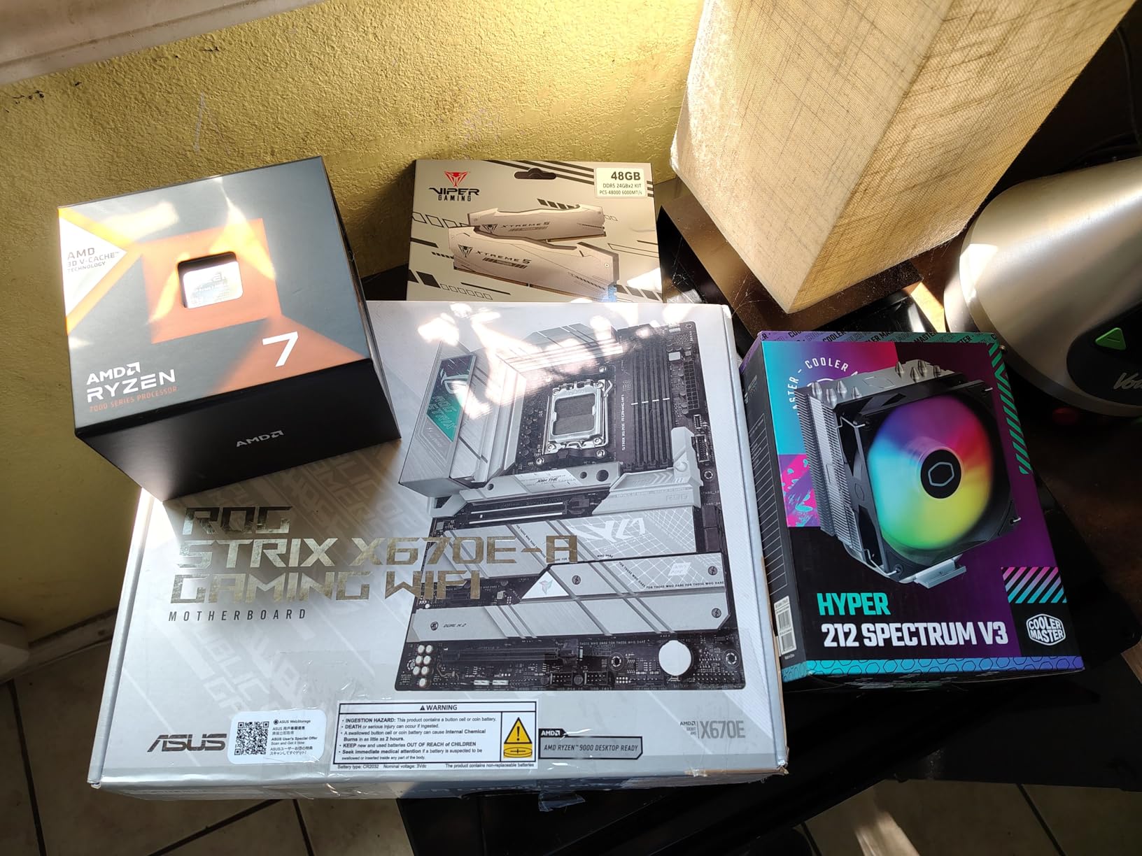ASUS ROG Crosshair X870E Hero AMD X870E AM5 ATX Motherboard, Advanced AI PC Ready, 18+2+2 Power Stages, DDR5, PCIe 5.0, 5X M.2, Wi-Fi 7, USB4, AI Overclocking, Core Flex, Q-Release Slim customer photo 1