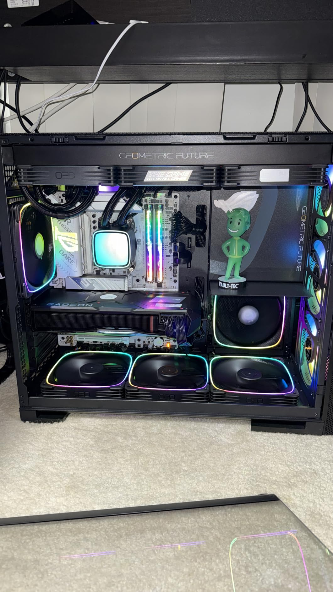 ASUS ROG Strix X870-A Gaming WiFi AMD AM5 X870 ATX Motherboard 16+2+2 Power Stages, Dynamic OC Switcher, Core Flex, DDR5 AEMP, WiFi 7, 4X M.2, PCIe 5.0, Q-Release Slim, USB4, AI OCing & Networking customer photo 2