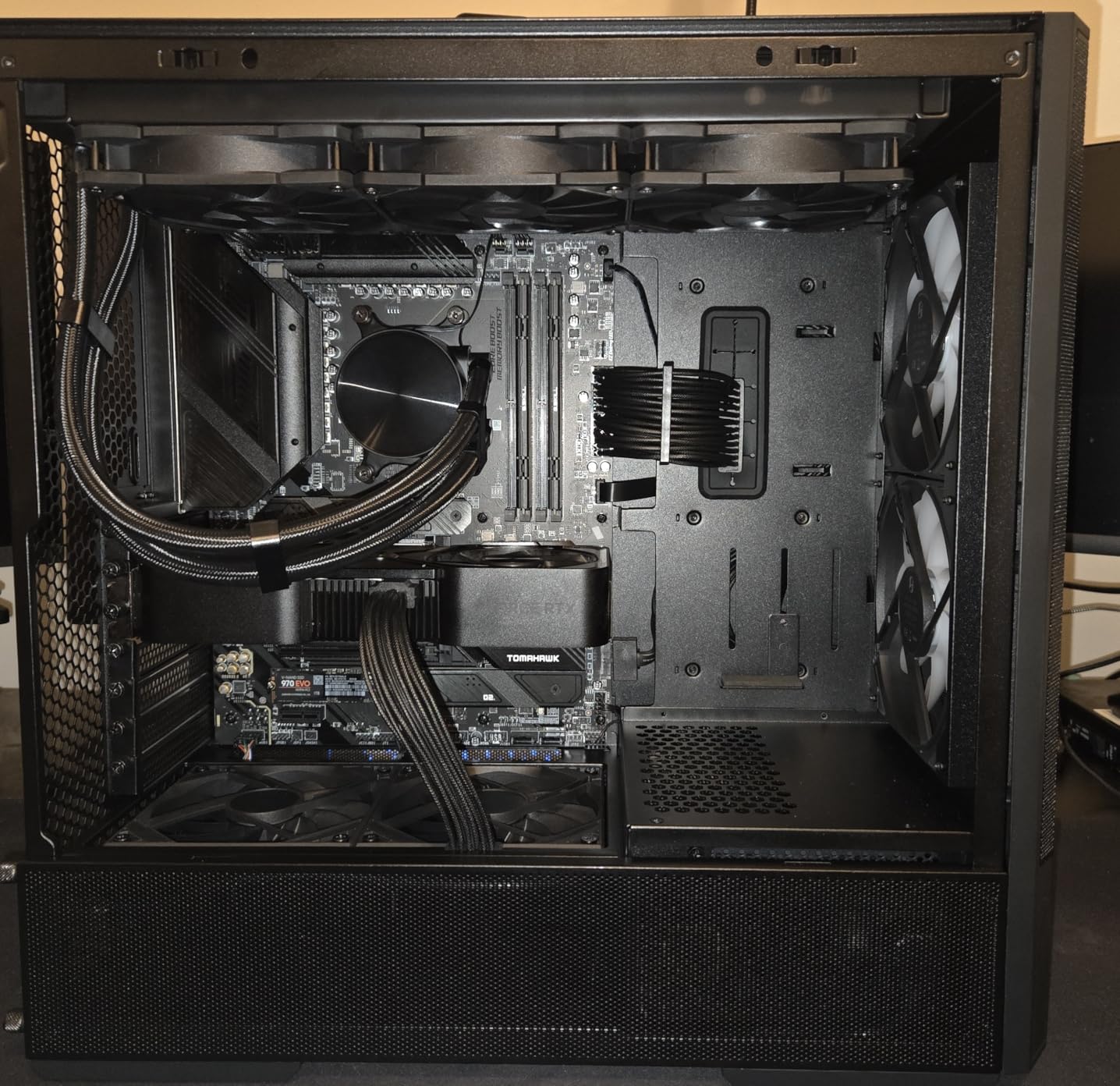 ID-COOLING FX240 PRO Liquid CPU Cooler for Desktop - 240mm AIO Cooler, 2 x 120mm High-efficient Fans, Special CD Pattern Pump Header, Intel & AMD Compatible - Customer Photo 4
