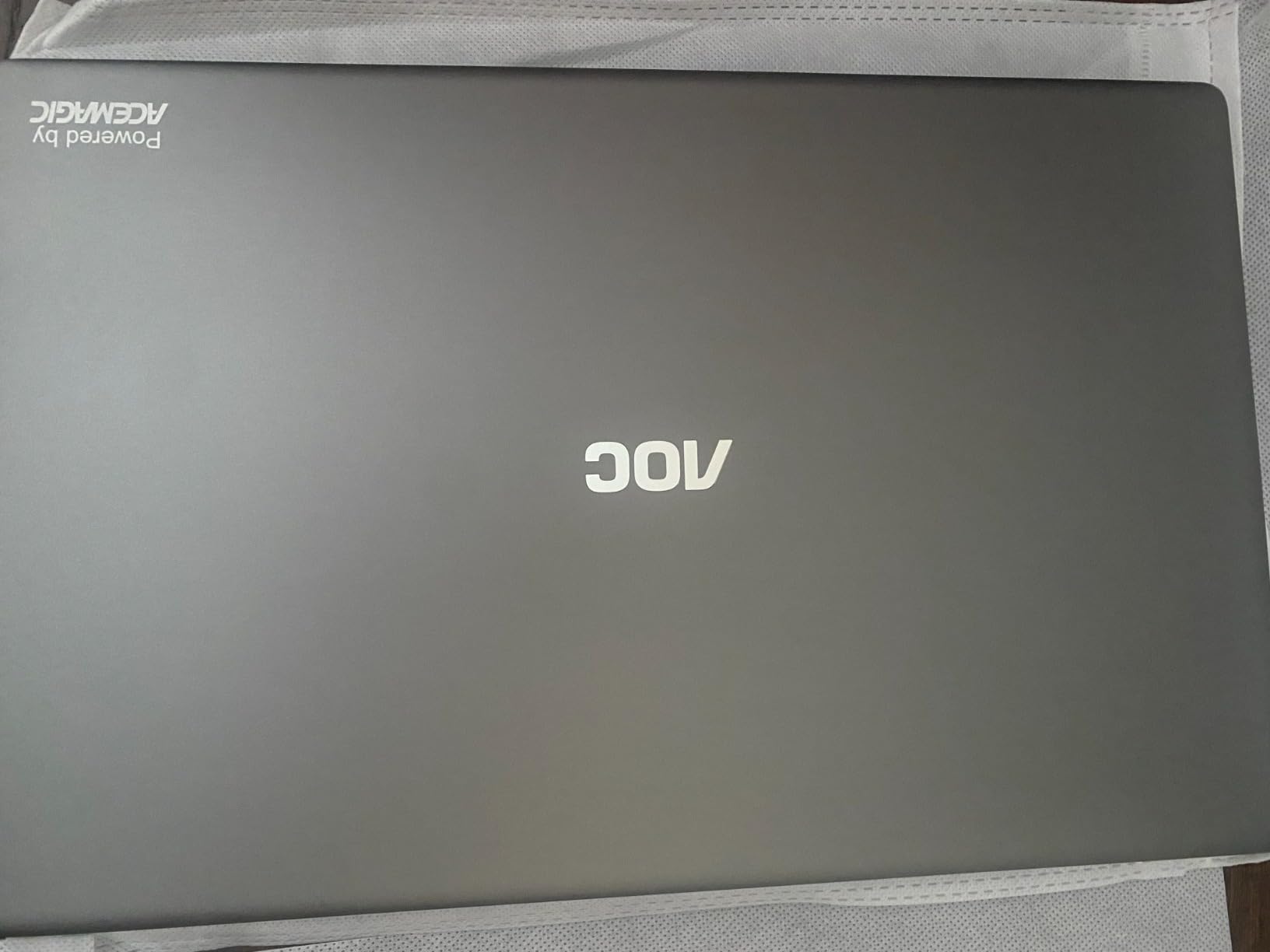 AOC Laptop Computer with N97 Processor(Up to 3.6GHz) 16GB RAM 512GB SSD Laptop, 15.6 Inch FHD Screen Gaming Laptops Windows 11 Laptop Computer, Light&Thin, Metal Shell, Webcam, Type-C, USB3.2, Grey - Customer Photo 1