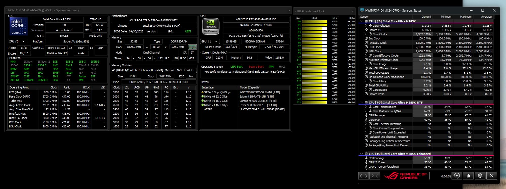 Intel Core Ultra 9 285K Tetracosa-core [24 Core] 3.70 GHz Processor - OEM Pack - Box - Customer Photo 1