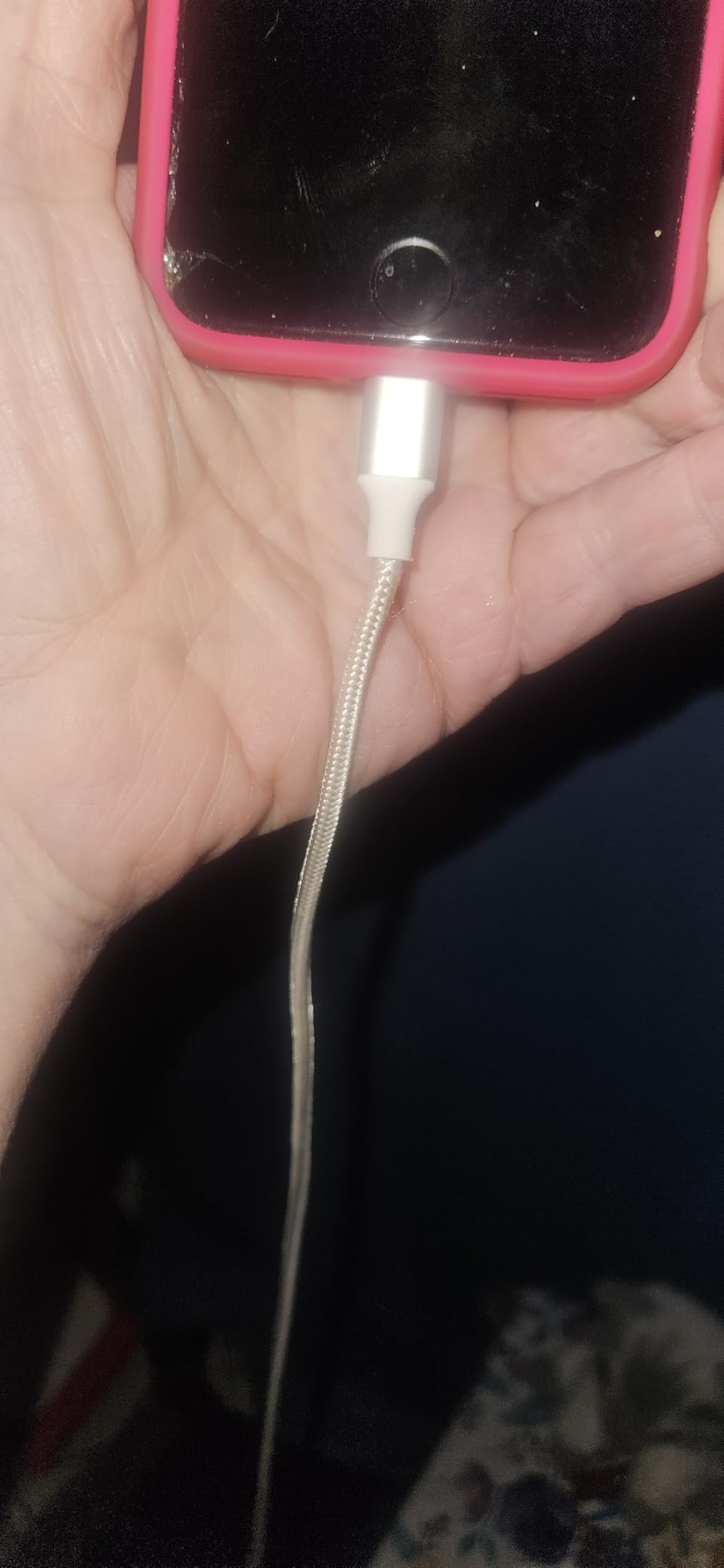 iPhone Charger [Apple MFi Certified] 6FT iPhone Charger Cord Fast Charging USB to Lightning Cable Braided USB Phone Cable Cord Compatible with iPhone 14 13 12 11 Pro Max XR XS X 8 7 6 Plus SE, iPad - Customer Photo 2