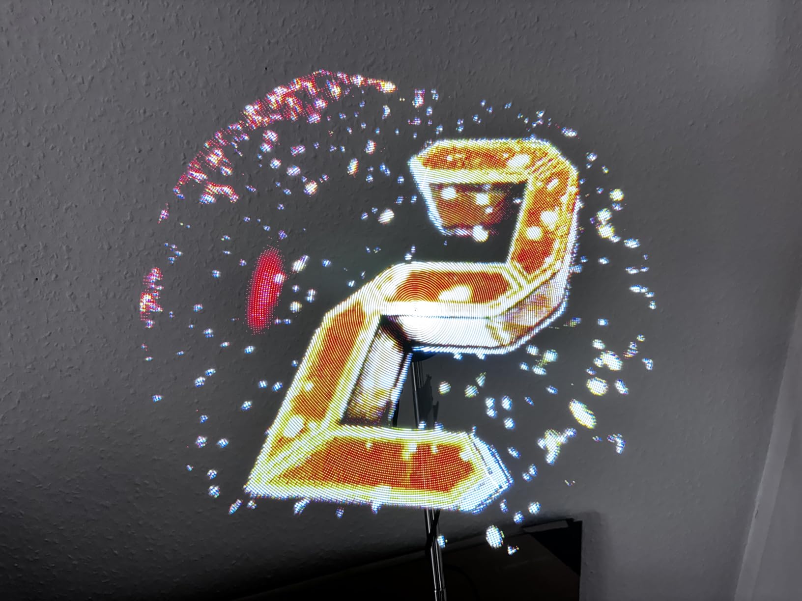 3DhologramFan,16.5in Holographic Fan Holographic Projector Supports WiFi Connection 234 HD LED Portable Design 42CM 3D Led Fan Display Contains 1500 Videos for Store, Bar, Events, Trade Shows, Parties - Customer Photo 4