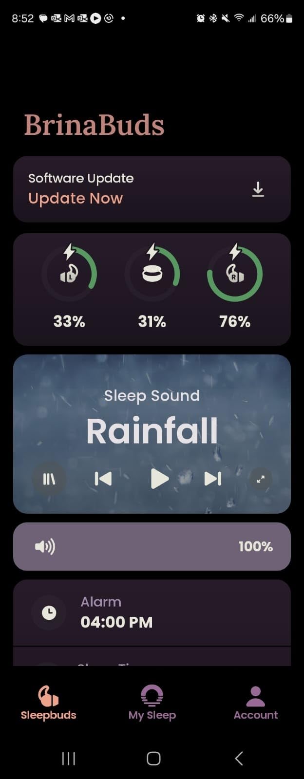 Ozlo Sleepbuds | Comfortable Side Sleeper Headphones | Up to 10 Hours of Bluetooth LE Streaming | Science-Backed Sleep Sounds | Snore Blocking Comfortable Earbuds customer photo 1