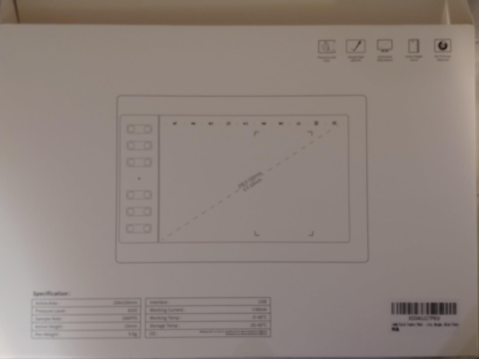 Graphic Drawing Tablet, ienRon 10x6.25 Inch,Digital Graphics Tablets for PC and Computer/Pad- 8192 Pressure Battery-Free Pen, 12 Hot Keys, Compatible Windows/Android, Includes Stand,Good Gifts,Black - Customer Photo 2