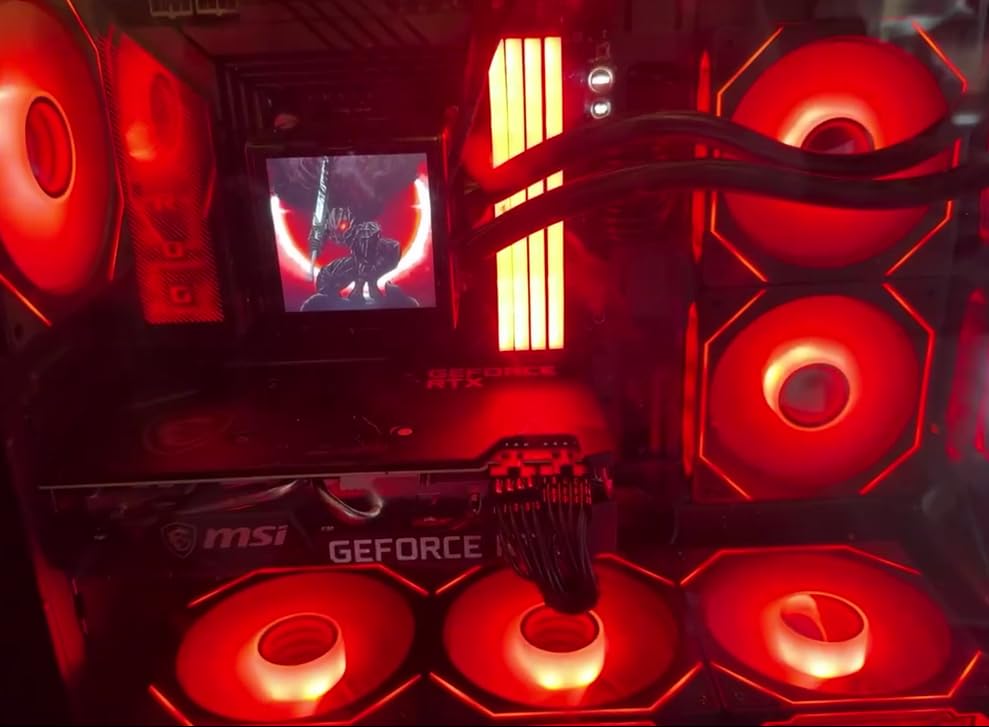 ASUS TUF Gaming ARGB PWM Fan Hub (Connects six case Fans, PWM Fan and RGB Connector, Clear Power and Operation Indicators, Stable Dual SATA Power Support) - Customer Photo 1
