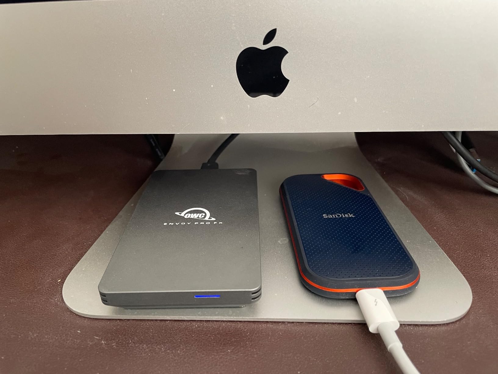 OWC 4TB Envoy Ultra Thunderbolt 5 Portable SSD Enclosure External Drive, Ultra Fast with TB5 Transfer Rates Over 6000MB/s, TB3, TB4 and USB4 Compatible, Works with Mac and PC - Customer Photo 5