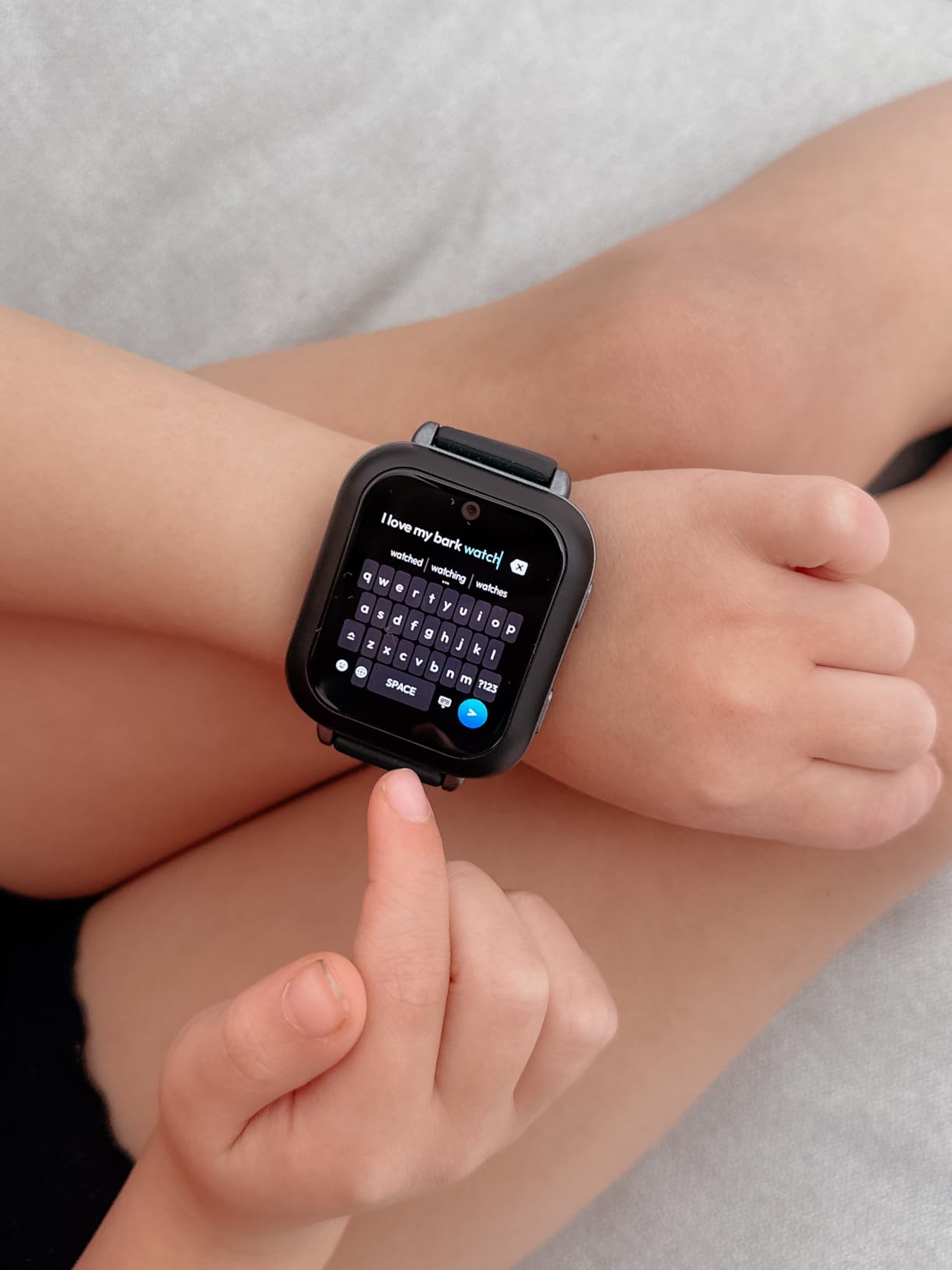 Bark Watch - Safest Smart Watch for Kids - Talk and Text - GPS Tracking - Text, Video, and Phone Monitoring - Manage All Contacts - SOS Button - CV16 - Customer Photo 2