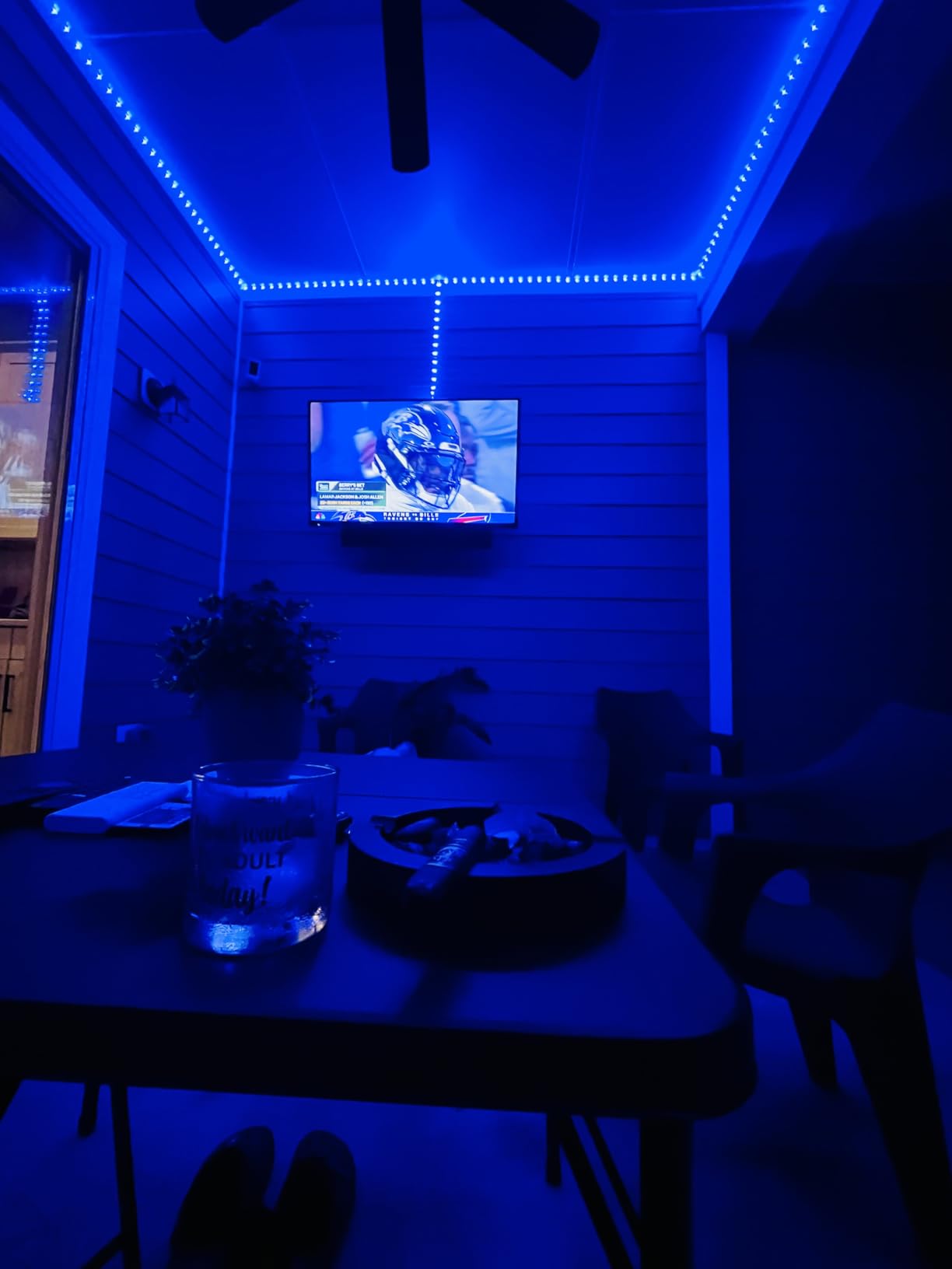 DAYBETTER LED Strip Lights 110ft, Smart Lighting Strips with App Remote Control, RGB Music Sync Color Changing Lights for Bedroom Kitchen Party Home Decor(1 Roll) - Customer Photo 3