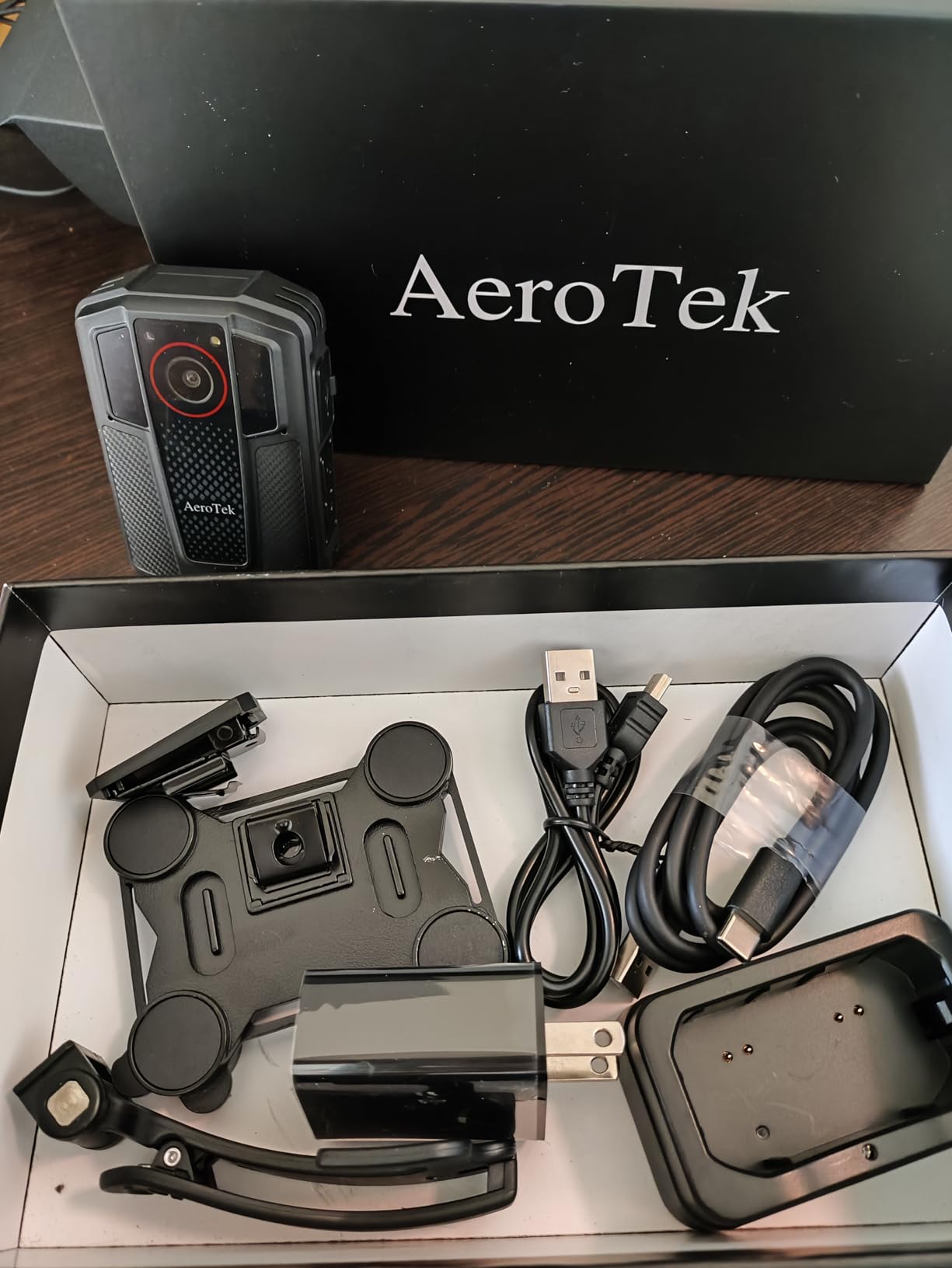 Mini 4K Body Camera with Audio and Video Recording, GPS Bodycam with Ultra Infrared Night Vision and Fast Charging for Police, Law Enforcement and Delivery - Customer Photo 2