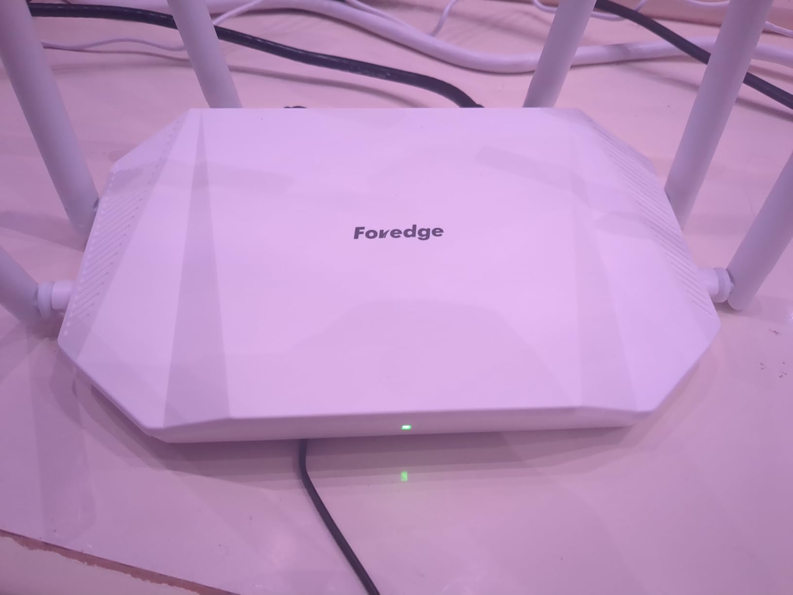 Foredge AX3000 WiFi 6 Router – Dual Band Wireless Internet Router, Gigabit Home Router, High Speed Easy Mesh Wireless Router MUMIMO | QoS | DDNS | IGMP | IPV6 | WPA3 | Guest WiFi for Large Home,Gaming - Customer Photo 3