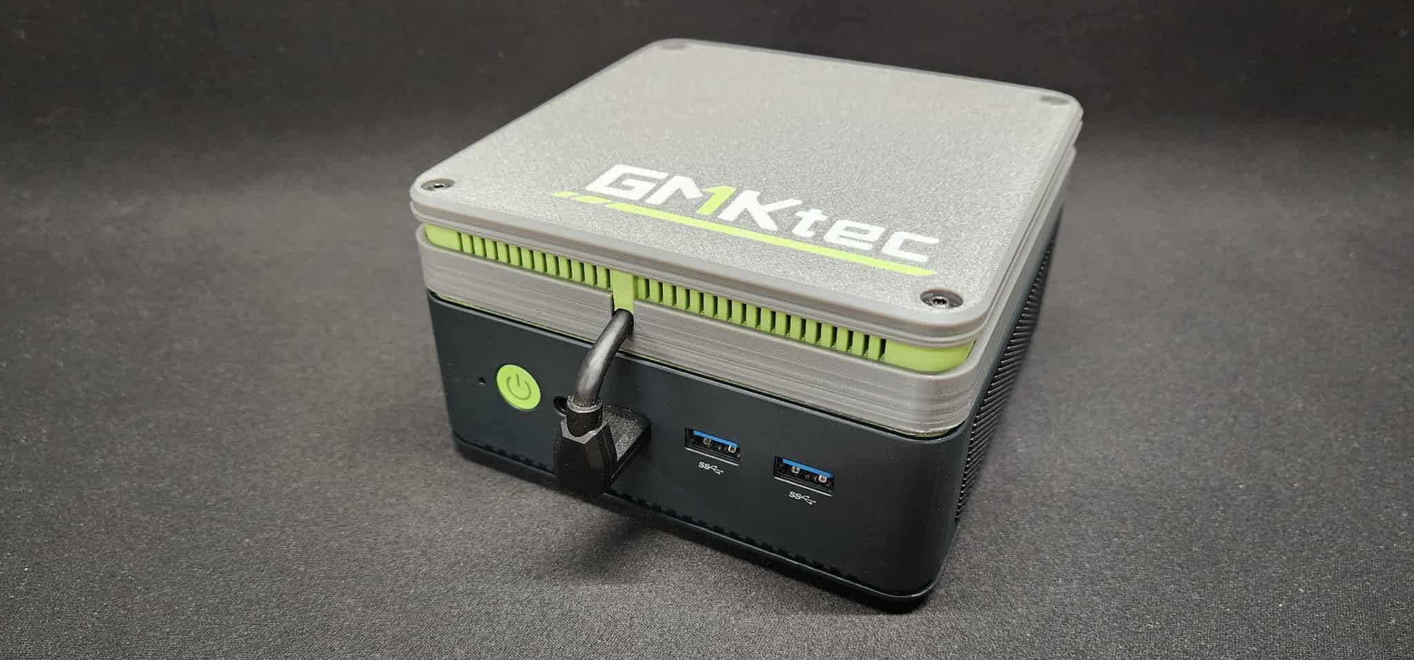GMKtec Gaming PC, K11 AMD Ryzen 9 8945HS(8C/16T, Up to 5.2GHz), 32GB DDR5 RAM 1TB Mini PC Desktop Computer, Oculink, Dual NIC 2.5GbE LAN, HDMI/DisplayPort/USB4*2 - Customer Photo 4