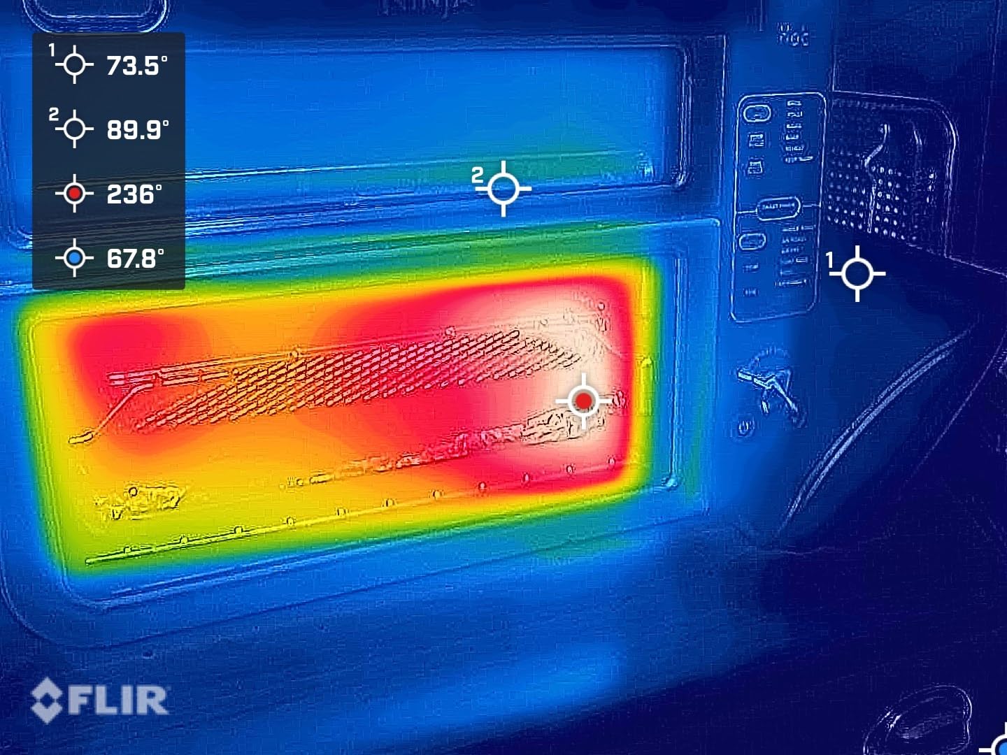 FLIR ONE Pro - Thermal Imaging Camera for iOS Smartphones (iPhone 15 and Newer w/USB-C), 320x240 Super Resolution (160x120 Native IR) - Customer Photo 2