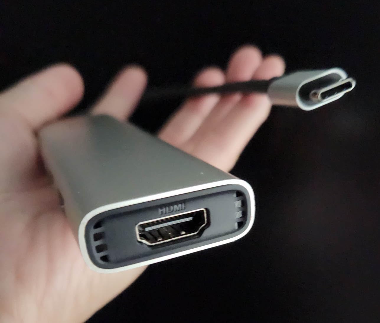 Minthouz USB C Hub,5-in-1 USBC to HDMI Splitter with 4K @60hz Display with 125W PD/10Gpbs USB-A Data Ports/USB C Dongle,USBC Splitter Multiport Adapter for MacBook Pro/Air, iMaca - Customer Photo 2