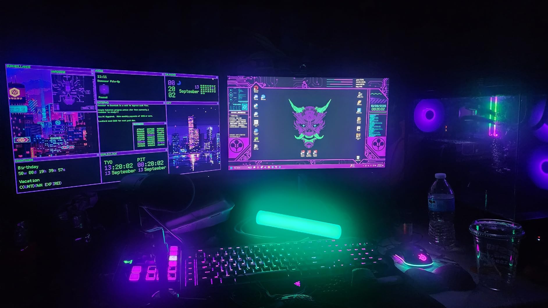 Skytech Azure Gaming PC Desktop, Ryzen 7 9700X 3.8 GHz (5.5GHz Turbo Boost), NVIDIA RTX 4060 8GB GDDR6, 2TB SSD, 32GB DDR5 RAM 6000 RGB, 650W Gold PSU, 360mm ARGB AIO, Wi-Fi, Win 11 Home - Customer Photo 1
