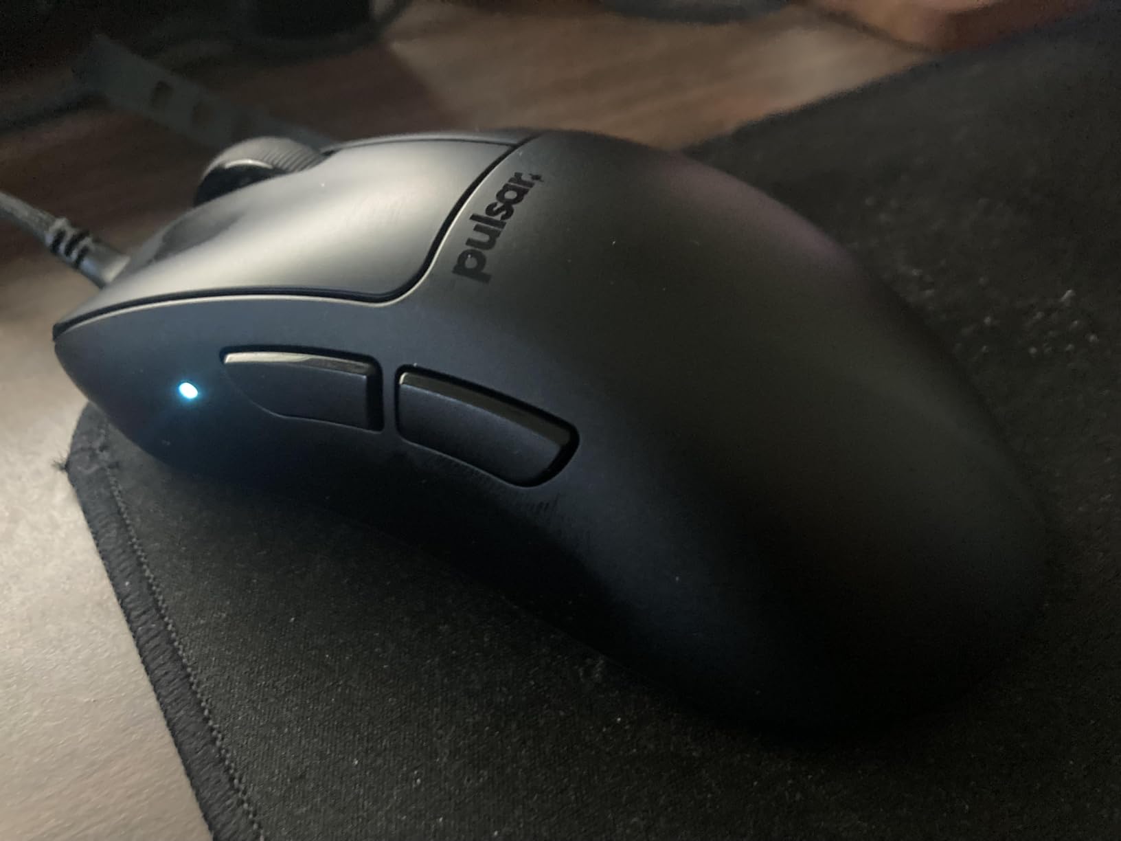 Pulsar Gaming Gears Xlite v4 Wireless Gaming Mouse, Ultra Lightweight 2.04 oz (58g), Ergonomic, Optical Switch, 32000 DPI, 750 IPS, XS-1 Sensor, 8k Compatible (Large, White) - Customer Photo 1