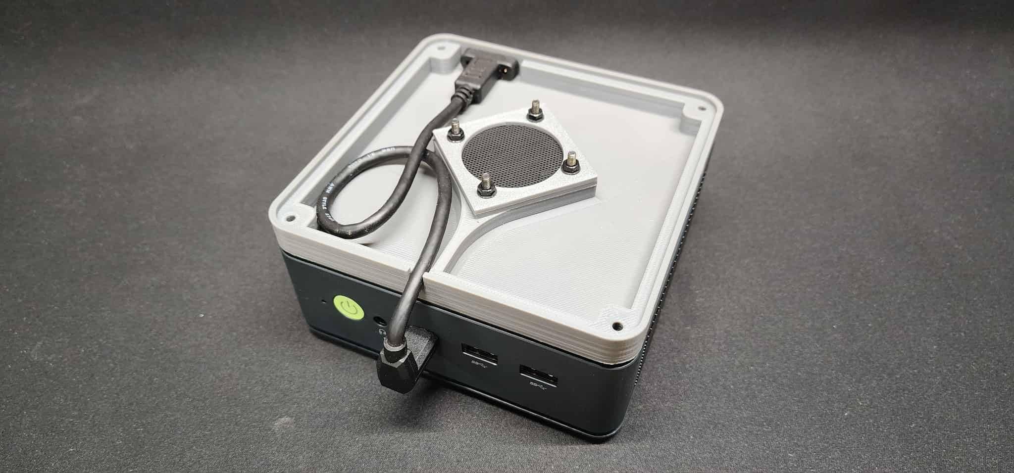 GMKtec Mini PC Gaming, M7 AMD Ryzen 7 PRO 6850H (8C/16T 4.70Ghz) Dual NIC LAN 2.5G Desktop Computer, 32GB DDR5 RAM + 512GB Hard Drive PCle SSD, Dual USB4, HDMI 2.1, USB-C - Customer Photo 5