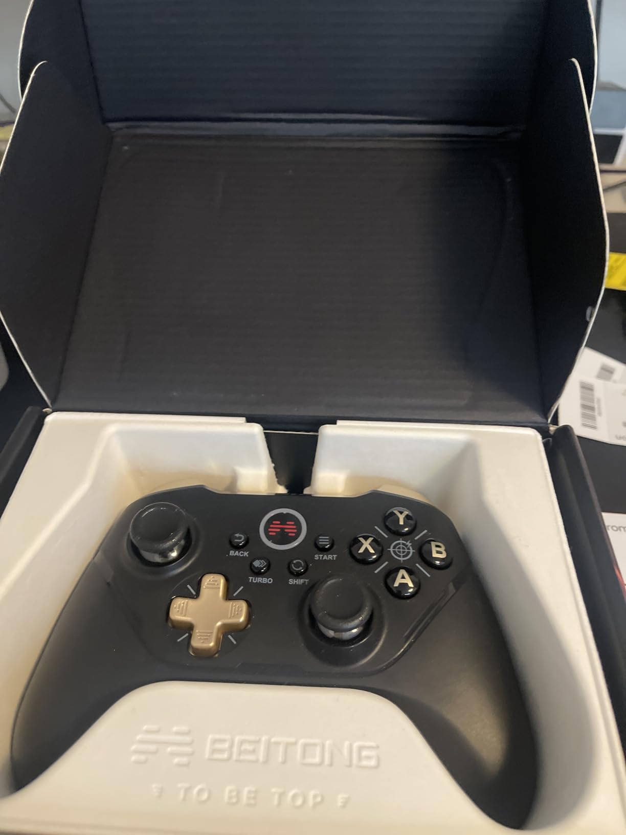 BEITONG Asura 2 Pro+ PC Gaming Controller - Hall Effect Joystick & Trigger, Mechanical Buttons for PC/NS/Mobile/Steam with Back paddle/Turbo/6-Axis Motion Control (Macro-Black) - Customer Photo 3