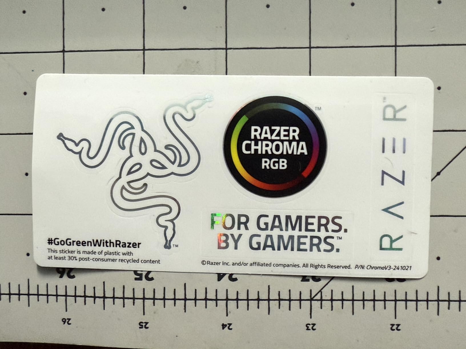 Razer Monitor Stand Chroma: 4 Port Hub - USB A 3.2, USB C 3.2, HDMI 2.0 - Ergonomic Height - Durable Aluminum Supports Up to 44 lbs - Organize Storage Shelf - Remappable RGB Buttons - Chroma RGB - Customer Photo 1