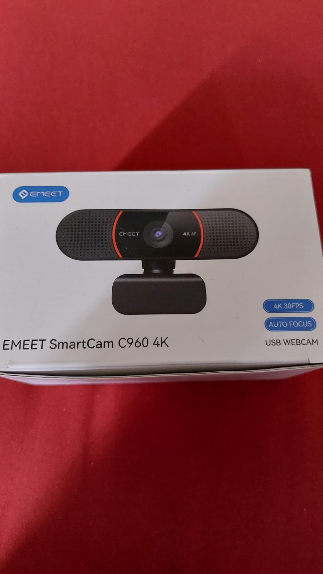 EMEET 1080P Webcam with Microphone, C960 Web Cam, 2 Mics, 90° FOV, USB Type-A & A-to-C Adapter, Plug&Play Computer Camera for Online Calling, Zoom/Teams/Facetime, Switch 2 Camera Support, 2025 Version - Customer Photo 5