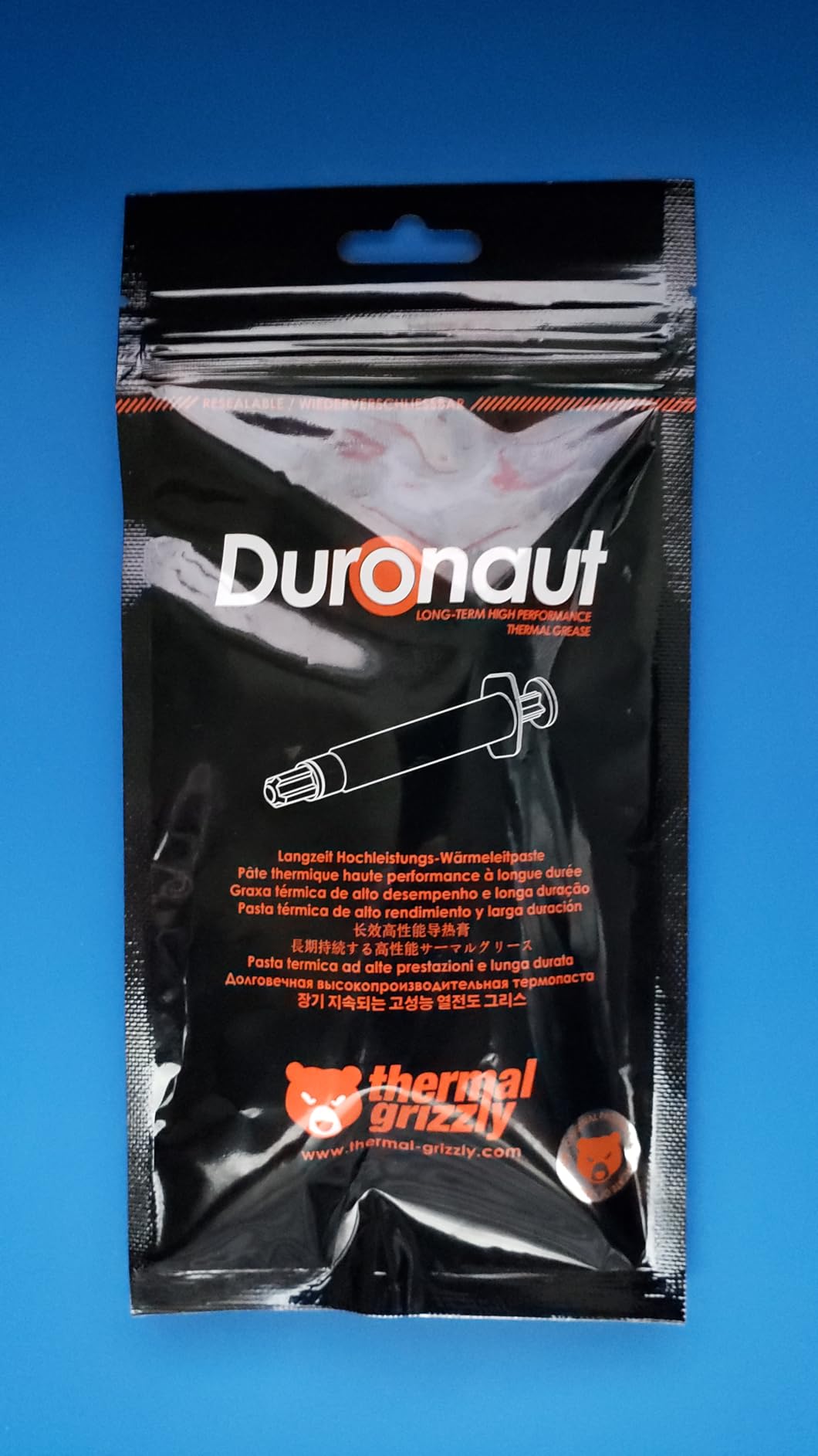Thermal Grizzly Duronaut - 6 Gram - Enhanced Durability & High Performance Thermal Paste - Customer Photo 2