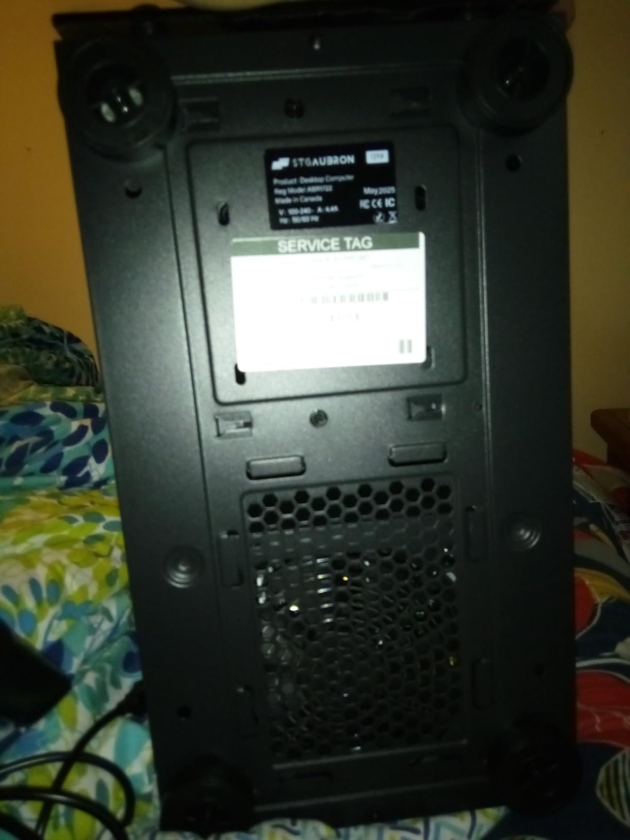 STGAubron Gaming PC Computer Desktop, Intel Core i7 8th Gen up to 4.1G, GeForce RTX 3050 6G, 16G DDR4, 512G SSD, WiFi 6, BT 5.2, RGB Fan x6, Windows 11 Home - Customer Photo 5