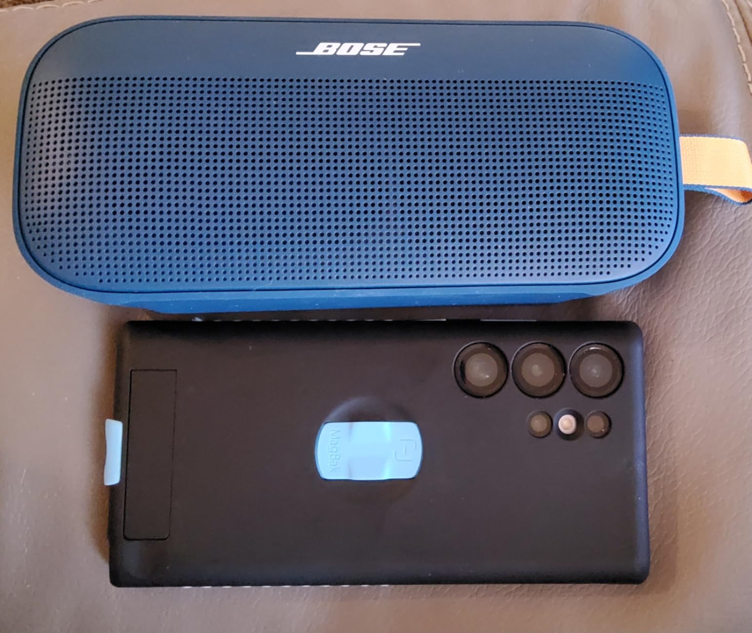 Bose SoundLink Flex Bluetooth Speaker (2nd Gen) - Portable Outdoor Speaker with Hi-Fi Audio, Waterproof and Dustproof, USB-C, Up to 12 Hours Battery Life, Twilight Blue - Limited Edition Color customer photo 1