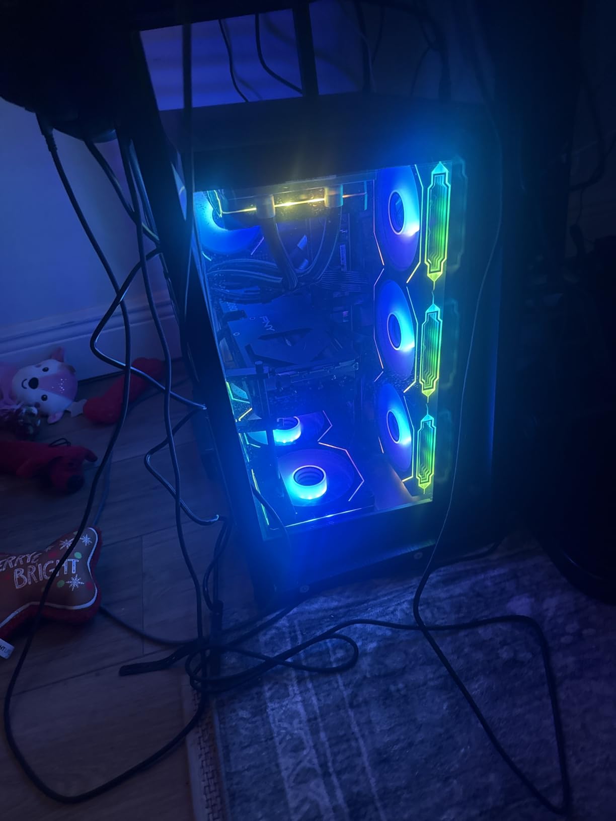 Panorama XL RTX 5090 Gaming Desktop - Intel Core Ultra 9 285K, 96GB DDR5 RAM, 4TB NVMe Gen4 SSD, WiFi 6E + BT 5.4, HDMI, RJ45, Windows 11 Pro - Best 2024 RGB Prebuilt Tower Computer for Gamers - Customer Photo 1