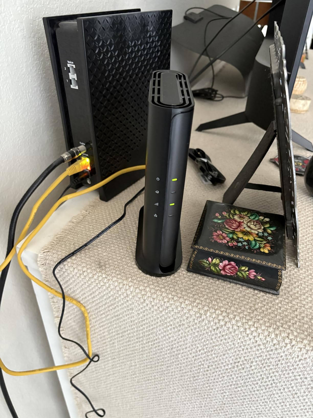 NETGEAR 4-Stream WiFi 6 Router (R6700AX) – Router Only, AX1800 Wireless Speed (Up to 1.8 Gbps), Covers up to 1,500 sq. ft., 20 Devices – Free Expert Help - Customer Photo 1