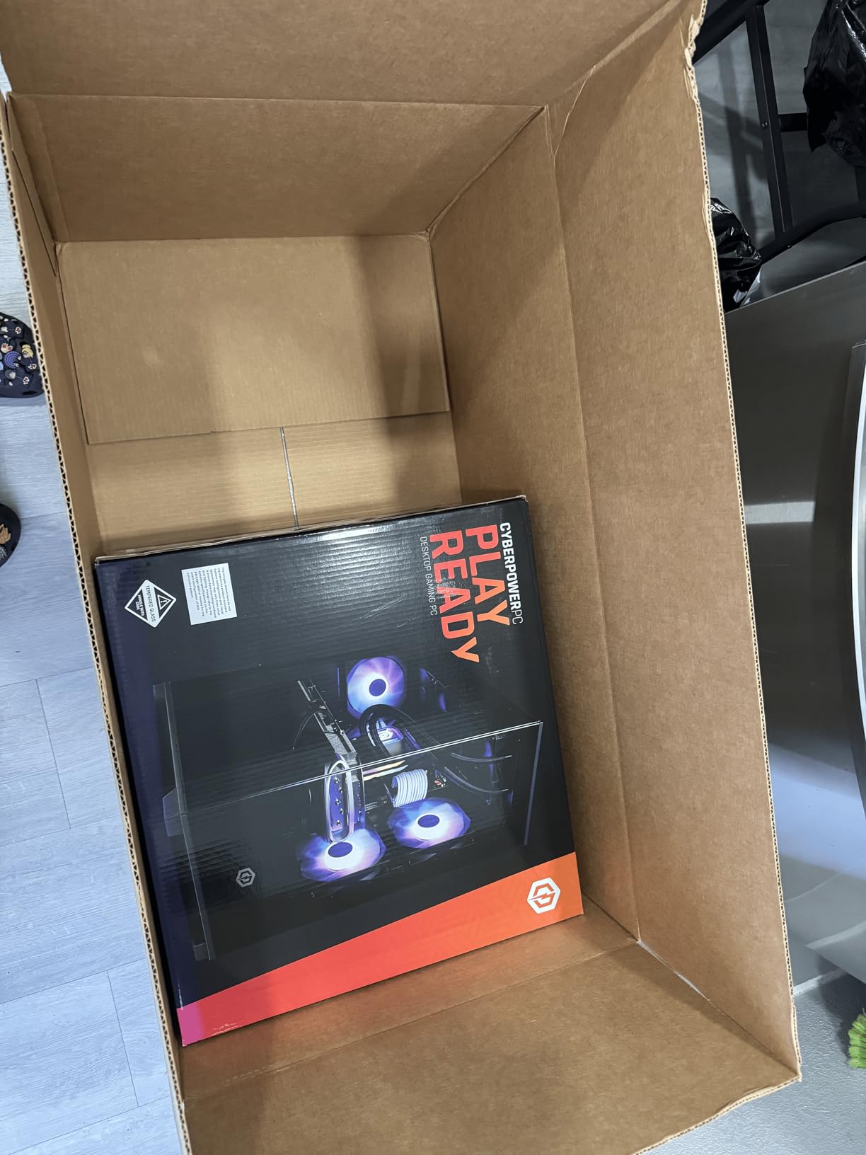 CyberPowerPC Gamer Xtreme VR Gaming PC, Intel Core i5-13400F 2.5GHz, GeForce RTX 5060 8GB, 16GB DDR5, 1TB PCIe 4.0 SSD, WiFi Ready & Windows 11 Home (GXiVR8060A40) - Customer Photo 1
