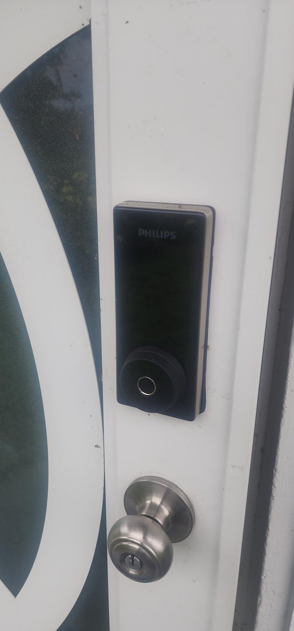 Philips WiFi Smart Lock with Handle, Fingerprint Keyless Entry Door Lock with WiFi Bridge, Smart Locks for Front Door with Handle Set, APP Remote Control, Work with Alexa&Google Assistant, Auto-Lock - Customer Photo 2