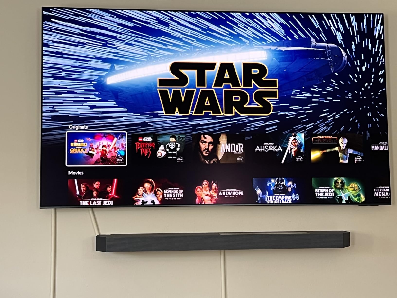 SAMSUNG 55-Inch Class OLED S95F 4K Glare Free Smart TV (2025 Model) NQ4 AI Gen3 Processor, OLED HDR Pro, Motion Xcelerator 164Hz, Dolby Atmos, Samsung Vision AI, Alexa Built-in - Customer Photo 1