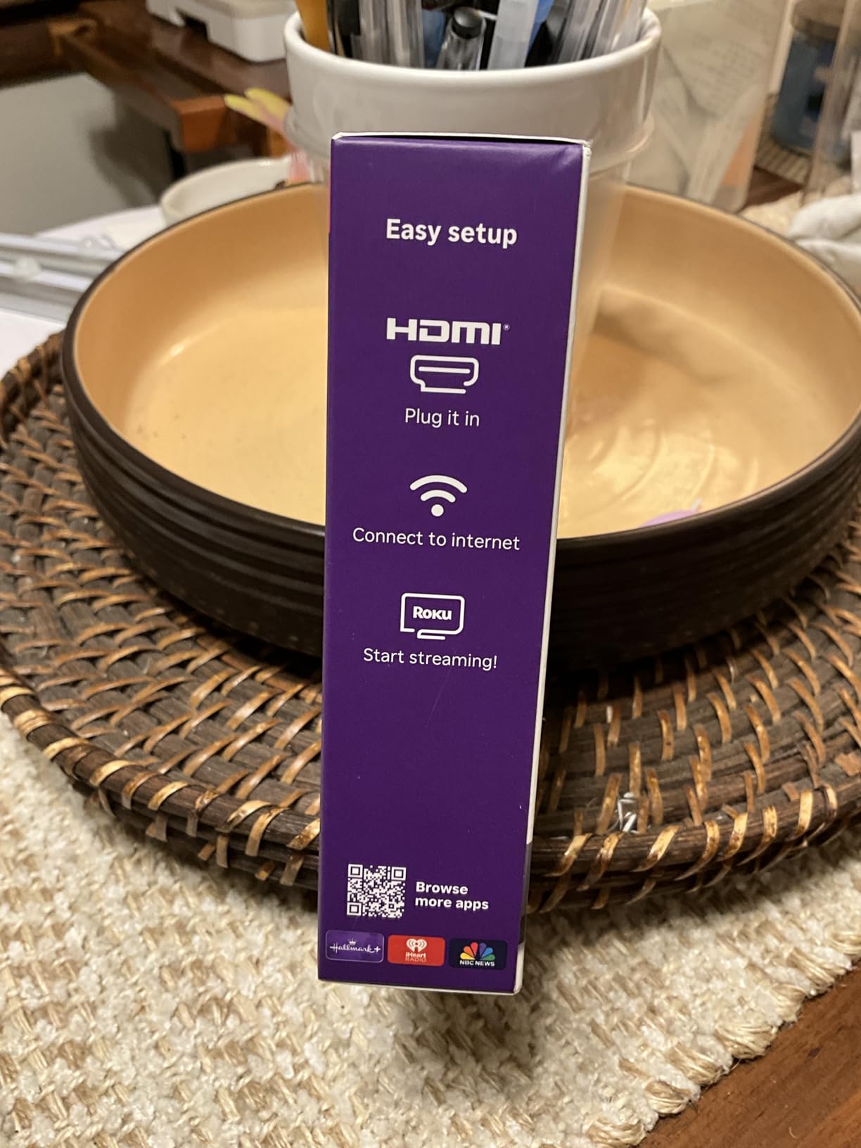 Roku Streaming Stick HD - HD Streaming Device for TV with Roku Voice Remote, Free & Live TV customer photo 1