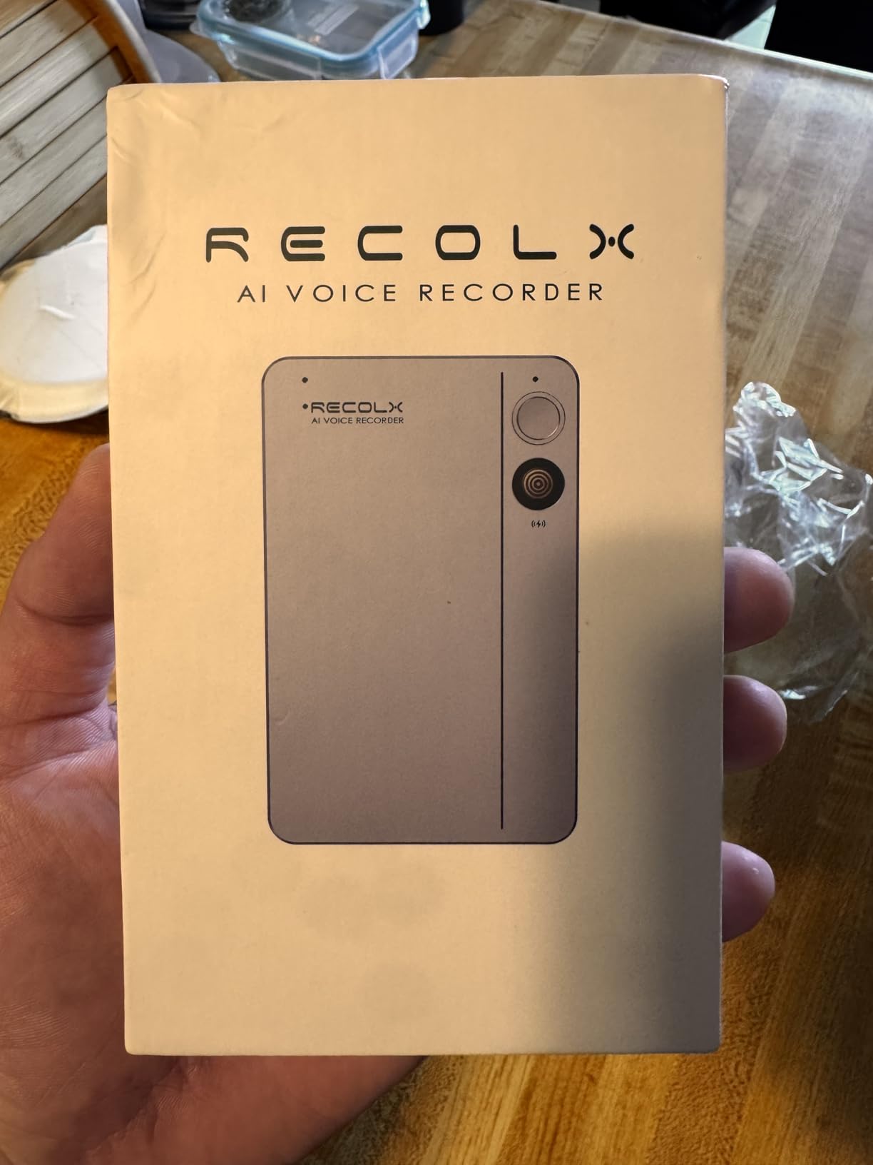 RECOLX AI Voice Recorder, App Control, Transcribe & Summarize with 71 Pro Templates, Deep AI Analysis, Record Anytime Anywhere for Meetings, Work, Lectures, 112 Languages,Grey - Customer Photo 2