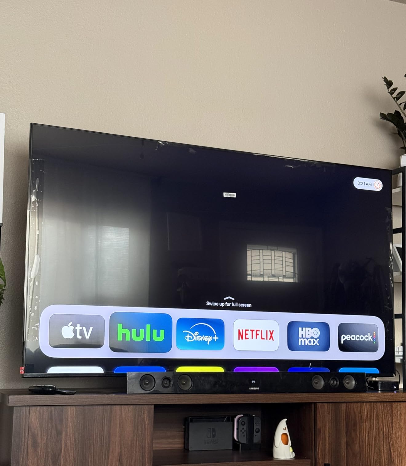 SAMSUNG 85-Inch Class QLED Q7F Series Samsung Vision AI Smart TV (2025 Model, 85Q7F) Quantum HDR, Object Tracking Sound Lite, Q4 AI Gen1 Processor, 4K upscaling, Gaming Hub, Alexa Built-in - Customer Photo 2