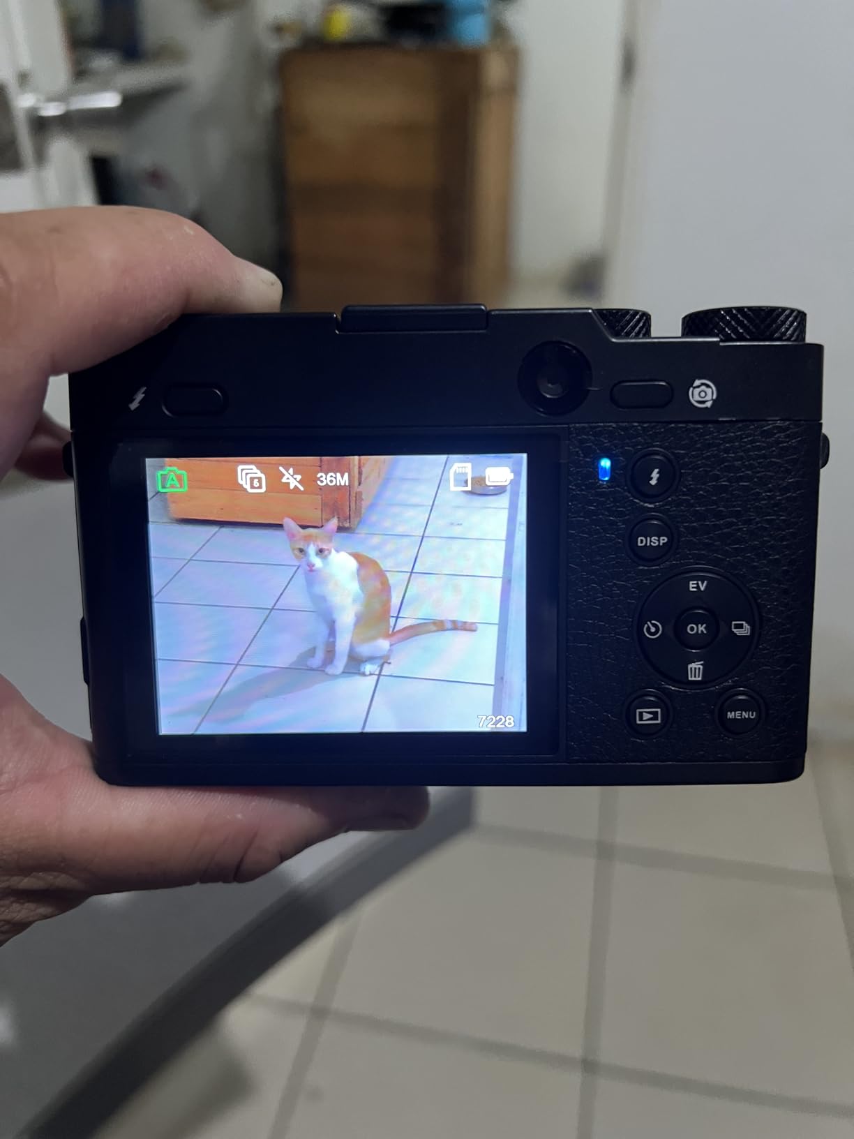 5K Digital Camera, 64MP Cameras for Photography with 6X Optical Zoom & Autofocus, WiFi Vlogging Camera for YouTube Video, Dual-Lens, 2 Batteries, 64GB Card & Flash, Best Cameras for Content Creators - Customer Photo 1