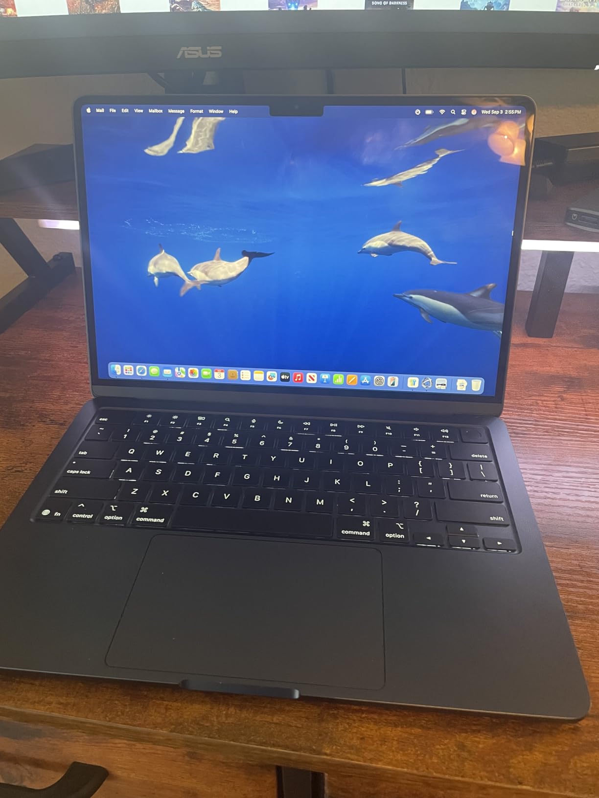 Apple 2025 MacBook Air 13-inch Laptop with M4 chip: Built for Apple Intelligence, 13.6-inch Liquid Retina Display, 16GB Unified Memory, 512GB SSD Storage, 12MP Center Stage Camera, Touch ID; Midnight - Customer Photo 3