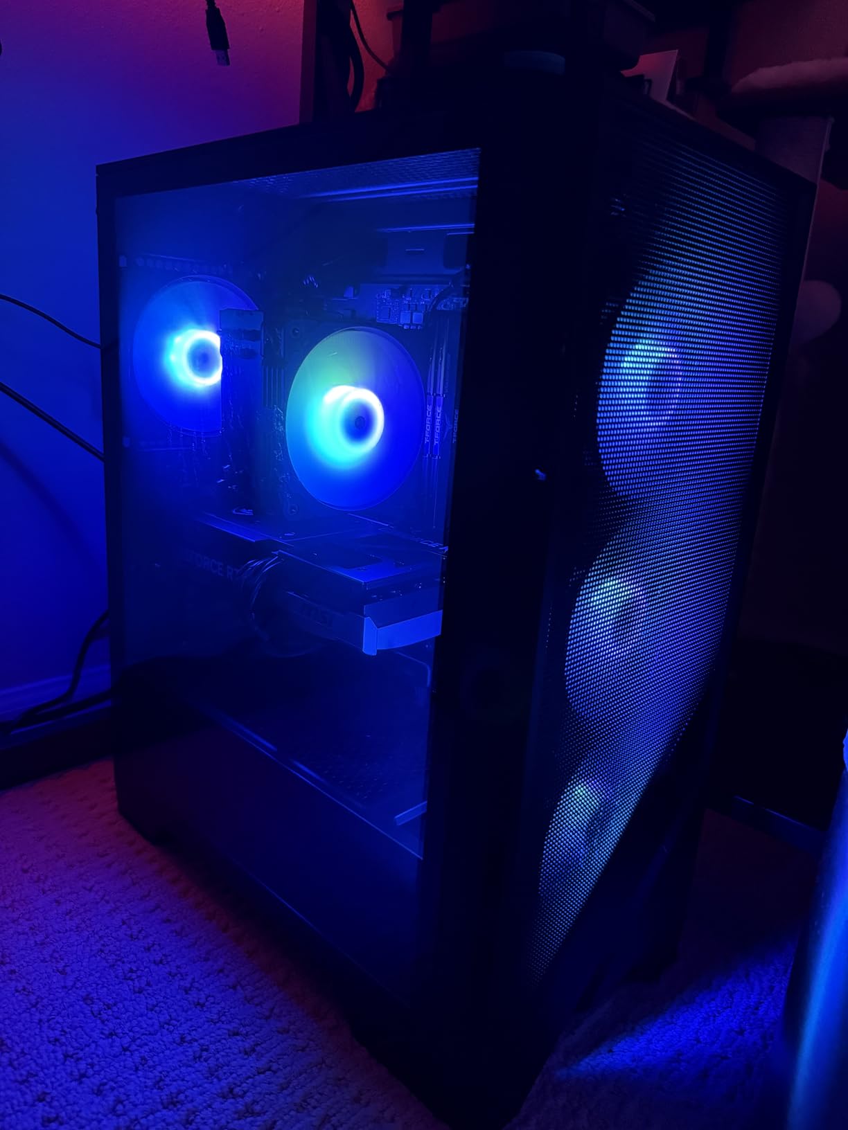 msi Codex Z2 Gaming Desktop: AMD R7-8700F, GeForce RTX 5070, 32GB DDR5, 2TB m.2 NVMe SSD, USB Type-C, VR-Ready, Windows 11 Home : A8NVP-436US customer photo 1