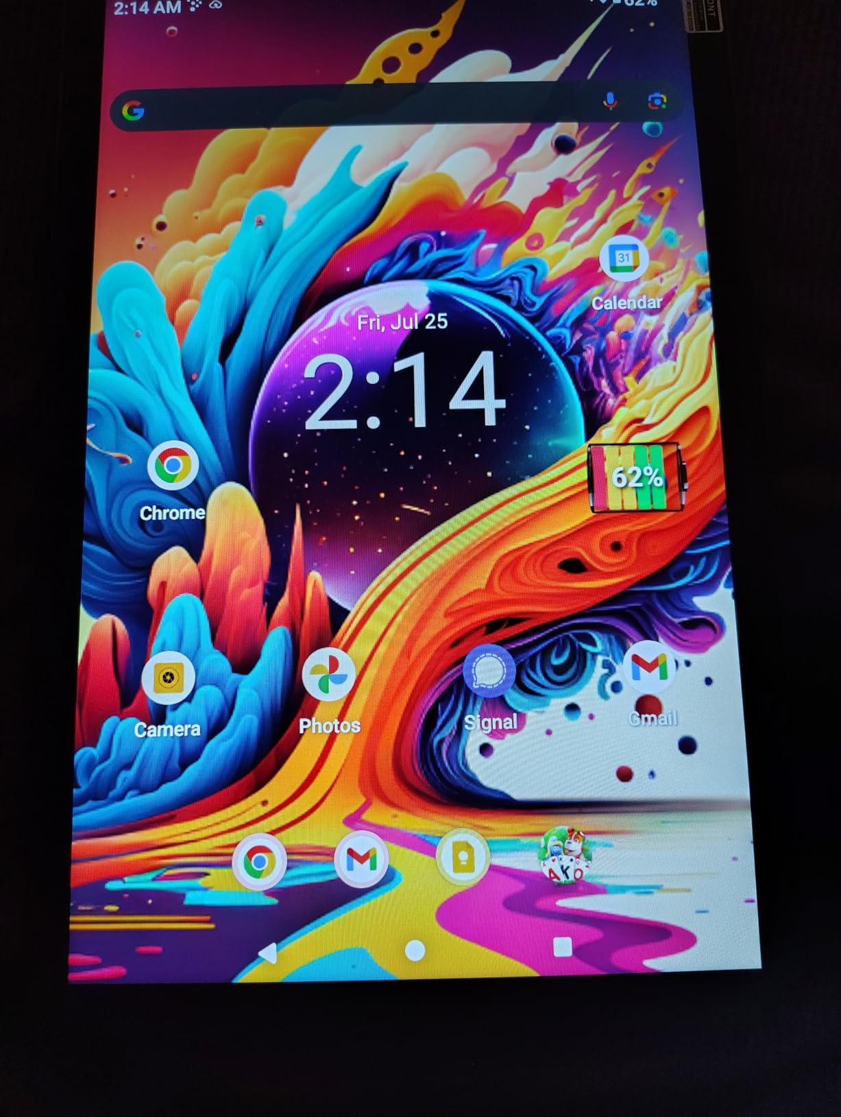 Tablet 11 inch Android 15 Tablet, 2025 Latest Update 128GB ROM 16GB RAM, 4G LTE Tableta, 5G WiFi+Cellular, Octa-Core MTK8786, 13+8 MP Rear and Front Camera,Incell FHD Screen, T-Mobile SIM Card Support - Customer Photo 3