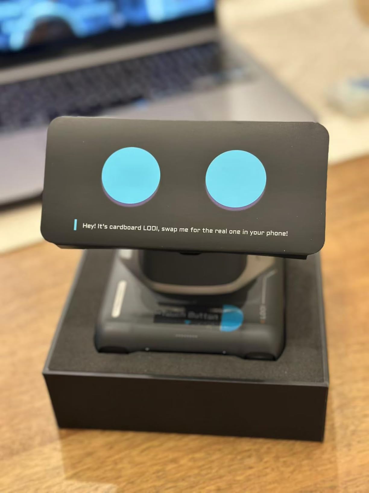 LOOI Robot-Space Black – AI Desktop Companion with ChatGPT Voice Interaction, Memory, Personality, Gesture & Face Recognition, Emotional Support, and 10W Wireless Charging - Customer Photo 4