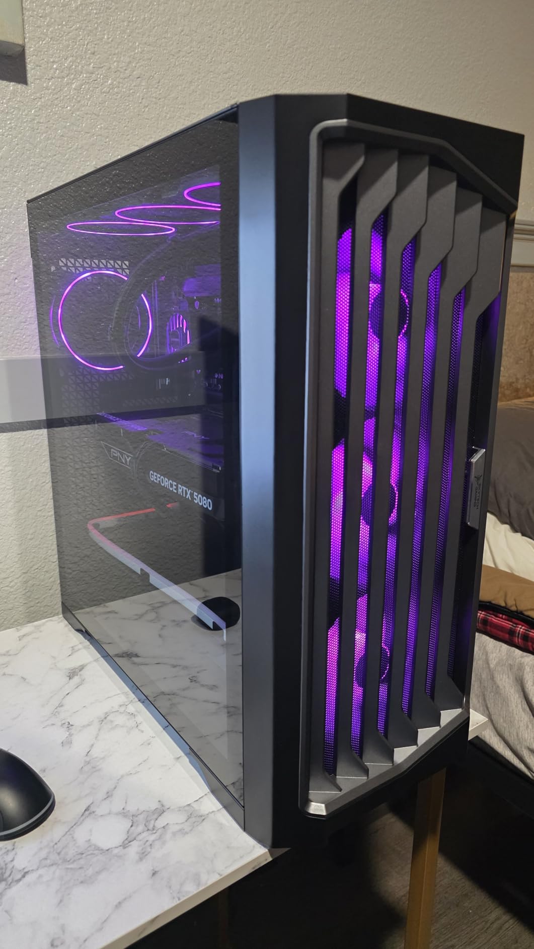 Skytech Gaming Legacy 4 Desktop PC, Ultra 9 285K 3.7 GHz(5.7 GHz Turbo), NVIDIA RTX 5080 16GB, Z890 Board, 2TB Gen4 NVMe SSD, 64GB DDR5 RAM 6000, 1000W Gold ATX 3 PSU, 420mm ARGB AIO, Wi-Fi, Win 11 - Customer Photo 2