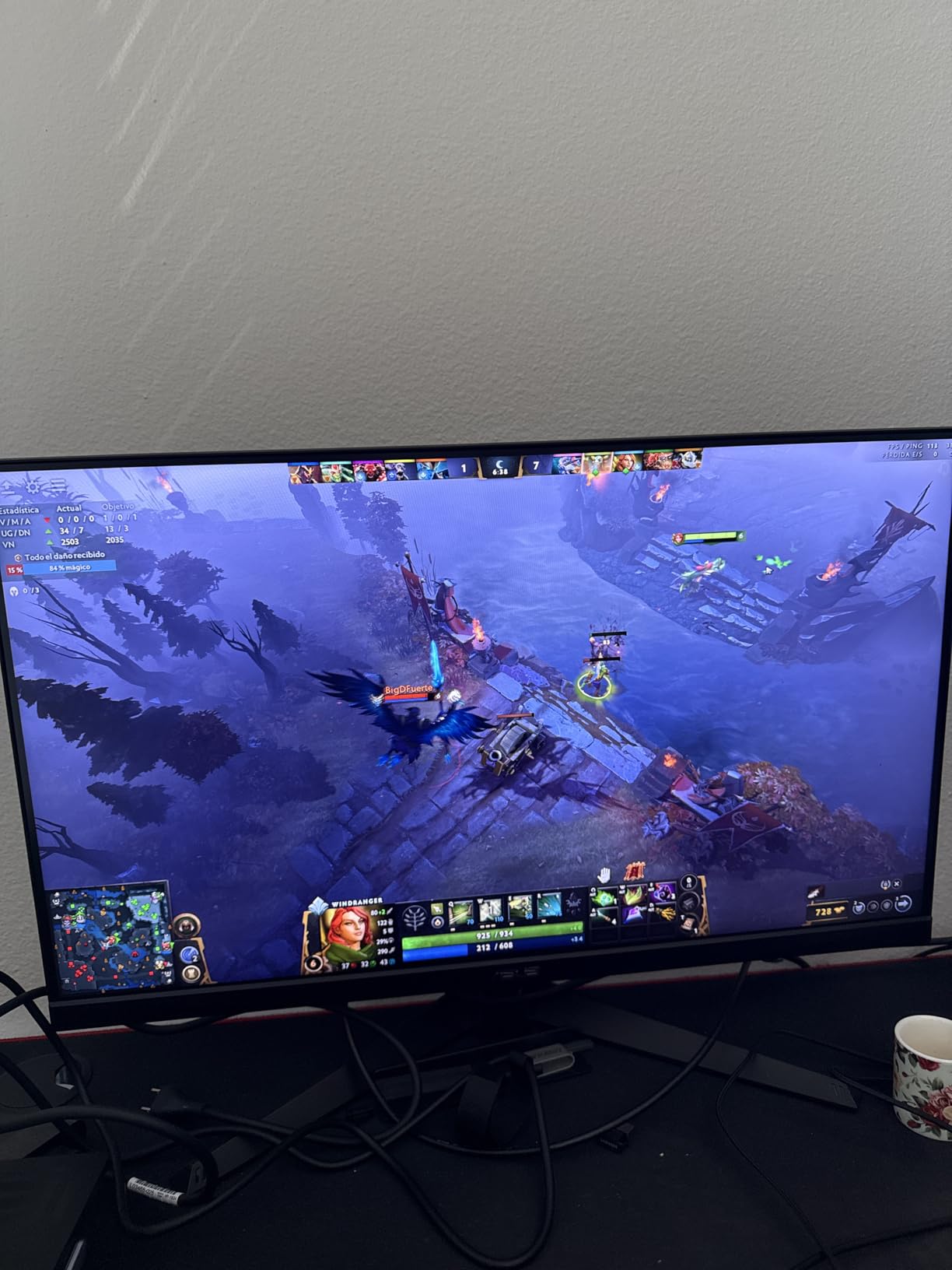 ASUS TUF Gaming 24 (23.8 viewable) 1080P Monitor (VG249QE5A) - FHD, 144Hz Overclock to 146Hz, IPS, Extreme Low Motion Blur Sync, 1ms, Speakers, Variable Overdrive, DisplayWidget Center, 3yr Warranty customer photo 2