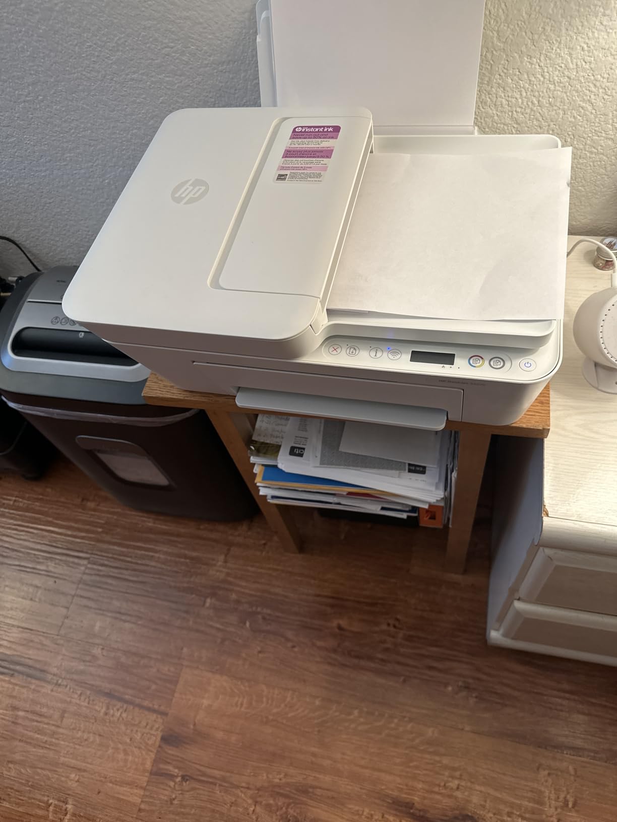 HP DeskJet 4227e Wireless All-in-One Color Inkjet Printer, Scanner, Copier, Best-for-Home, 3 Month Instant Ink Trial Included, AI-Enabled (6W7F0A) - Customer Photo 3