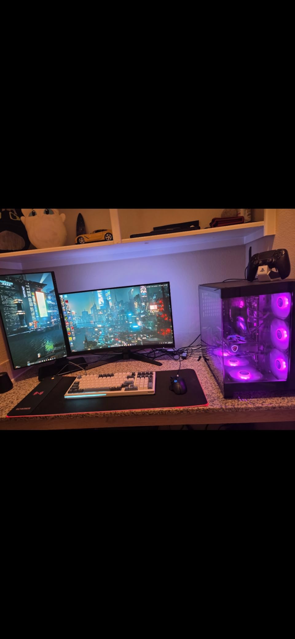 ArcticPro 24inch Computer Monitor, FHD 1080p, 144Hz Office and Gaming Monitor, IPS, Adaptive Sync, 110% sRGB, 1ms, 3-Sided Frameless, Ultra Slim, VESA Mountable, Anti-Blue Light Design, HDMI, DP - Customer Photo 4