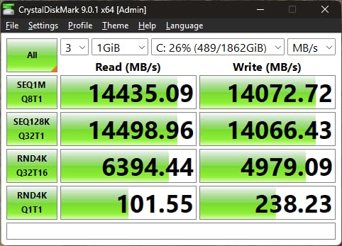 WD_Black SN8100 2TB NVMe SSD - PCIe 5.0x4, M.2 2280, Up to 14,900MB/s Read Speed, up to 11,000MB/s Write Speed, Best for AI Applications, Gaming, and Video Editing - WDS200T1X0M customer photo 2