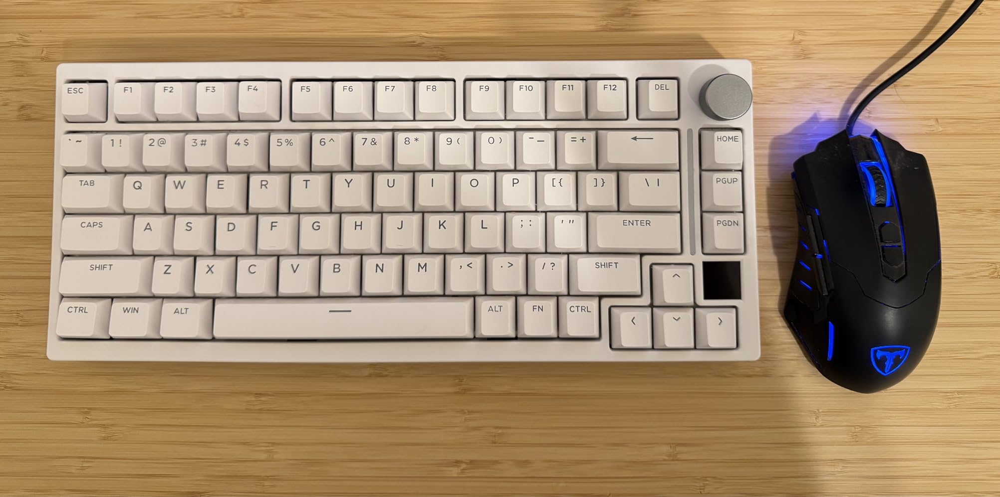 GK GAMAKAY TK75HE V2 Rapid Trigger Wired Mechanical Keyboard TFT Screen, 8KHz Polling Rate 0.01mm RT Accuracy, Snap Tap, Hall Effect Magnetic Switch 75% RGB Gaming Keyboard - Customer Photo 1