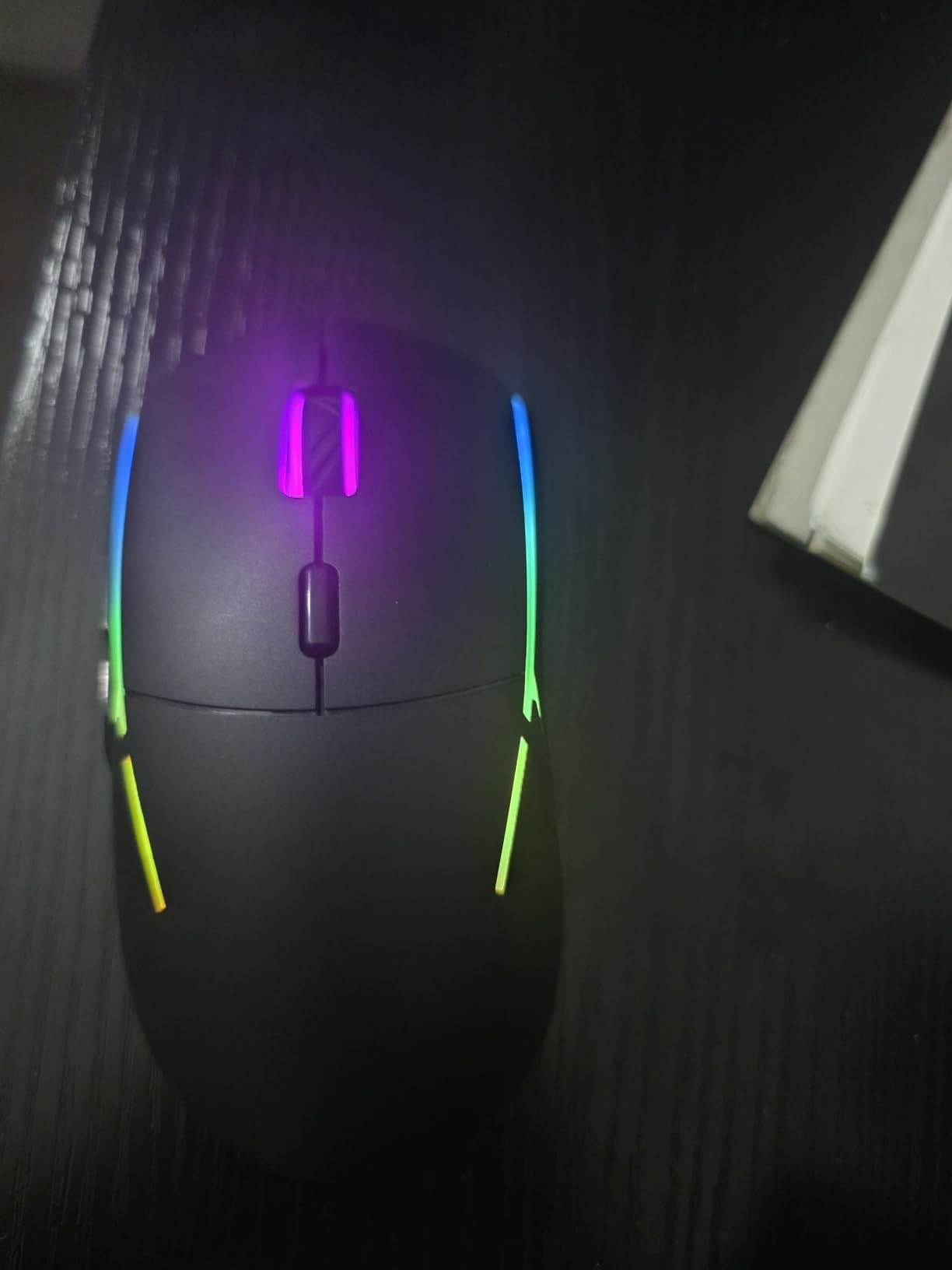 FFJ Wireless Gaming Mouse, 24000 DPI, Tri-Mode 2.4G/USB-C/Bluetooth 5.3 Gaming Mouse Wireless, RGB Programmable Mouse Gamer, 75Hrs Battery Life, Rechargeable Gaming Mice for PC, Mac, PS5, Xbox - Black - Customer Photo 1